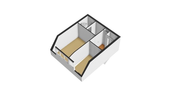 Floorplan - Wallisweg 12B02, 3027 GW Rotterdam